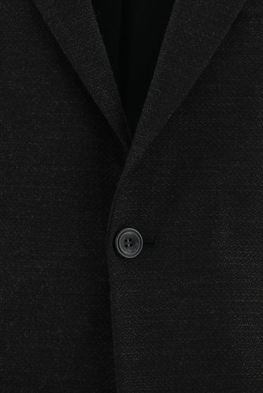 Koyu Antrasit Regular Fit Klasik Desenli Takım Elbise