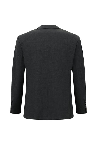 Siyah Klasik Desenli Takım Elbise