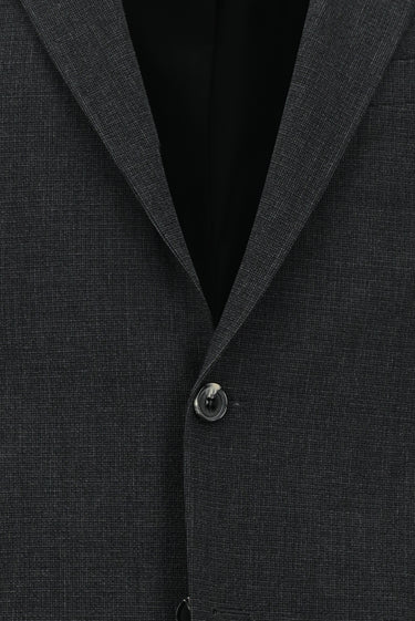 Siyah Klasik Desenli Takım Elbise