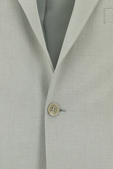 Küf Yeşili Relaxed Fit Rahat Kesim Klasik Desenli Takım Elbise