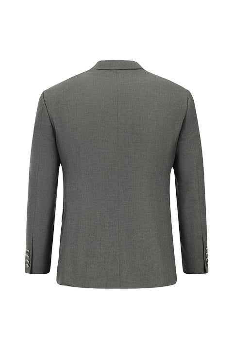 Orta Füme 7 Drop Super Slim Fit Eksra Dar Kesim Takım Elbise
