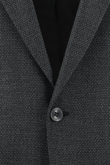 Koyu Füme Relaxed Fit Rahat Kesim Klasik Desenli Takım Elbise