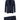Koyu Lacivert Slim Fit Dar Kesim Çizgili Beli Lastikli İpli Takım Elbise