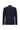 Koyu Lacivert Slim Fit Dar Kesim Çizgili Beli Lastikli İpli Takım Elbise
