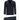 Koyu Lacivert Super Slim Fit Ekstra Dar Kesim Çizgili Yünlü Kruvaze Takım Elbise