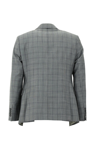 Orta Gri Slim Fit Dar Kesim Kombinli Yelekli Takım Elbise