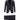 Orta Lacivert Slim Fit Dar Kesim Ekose Takım Elbise
