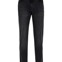 Siyah Regular Fit Standart Kesim 5 Cep Denim Pantolon