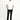 Siyah Slim Fit Dar Kesim Kanvas / Chino Pantolon