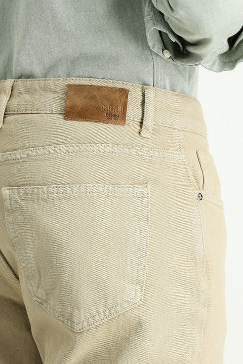Camel Regular Fit Standart Kesim Denim Pamuk Pantolon