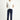 Orta Lacivert Regular Fit Likralı Denim Pantolon