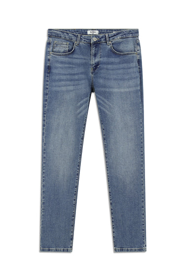 İndigo Regular Fit Likralı Denim Pantolon