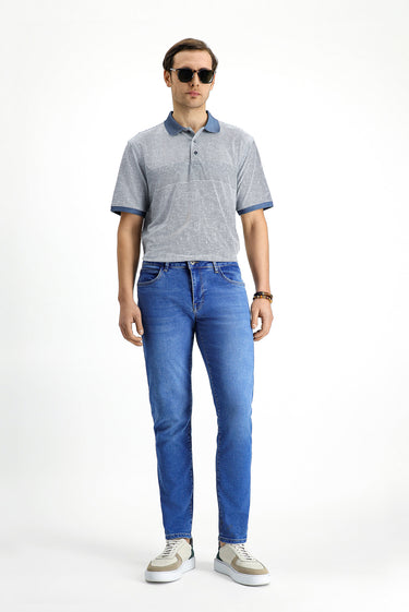 İndigo Slim Fit Dar Kesim Likralı Denim Pantolon