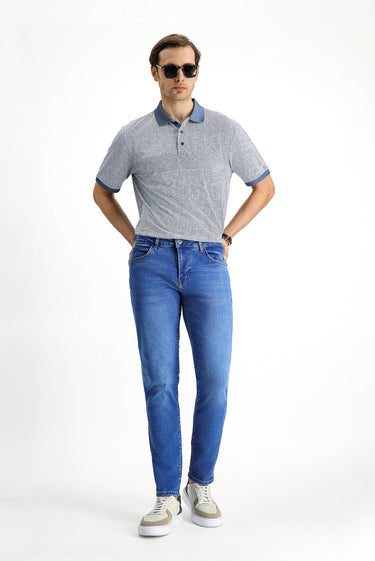 İndigo Slim Fit Dar Kesim Likralı Denim Pantolon