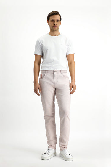 Yavru Ağzı Slim Fit Dar Kesim Likralı Denim Pantolon