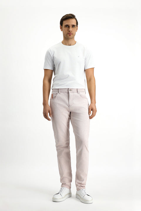 Yavru Ağzı Slim Fit Dar Kesim Likralı Denim Pantolon