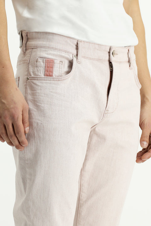 Yavru Ağzı Slim Fit Dar Kesim Likralı Denim Pantolon