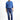 Koyu Mavi Regular Fit Likralı Denim Pantolon