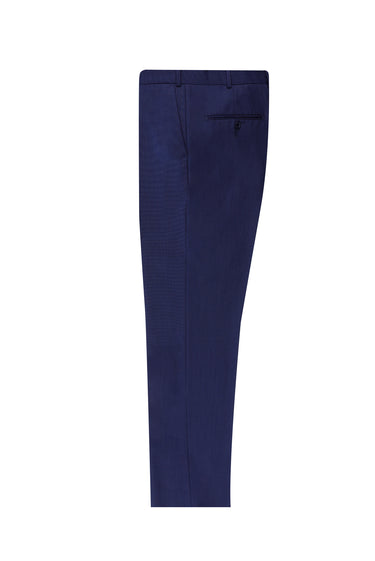 Açık Lacivert Relaxed Fit Rahat Kesim Klasik Kumaş Pantolon