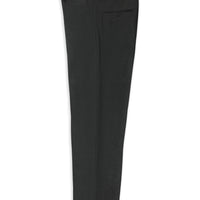 Orta Antrasit Slim Fit Dar Kesim Likralı Klasik Kumaş Pantolon