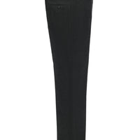 Koyu Antrasit Slim Fit Dar Kesim Yünlü Klasik Kumaş Pantolon