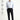 Koyu Lacivert Techno-Line Super Slim Fit Ekstra Dar Kesim Beli Lastikli İpli Likralı Klasik Kumaş Pantolon