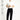 Siyah Techno-Line Slim Fit Dar Kesim Beli Lastikli İpli Likralı Klasik Kumaş Pantolon