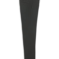 Koyu Antrasit Super Slim Fit Ekstra Dar Kesim Desenli Klasik Kumaş Pantolon