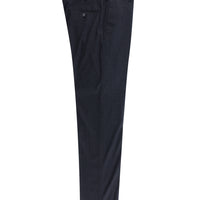 Orta Lacivert 6 Drop Regular Fit Standart Kesim Klasik Kumaş Pantolon
