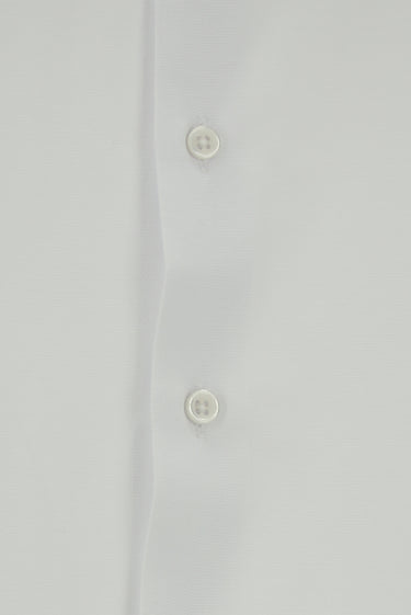Beyaz Uzun Kol Slim Fit Klasik Yaka Pamuklu Kolay Ütülenebilir 4 Mevsim Oxford Gömlek