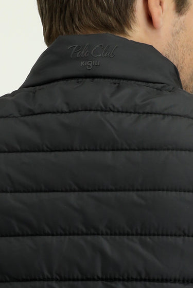 Siyah Kapitone Spor Şişme Yelek