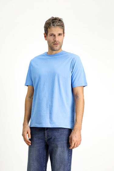 Mavi Bisiklet Yaka Regular Fit Süprem Pamuk Tişört