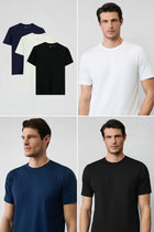 White-Black-Navy