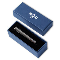 Silver-Colored Boxed Tie Clip