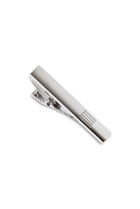 Silver Tie Clip in Box