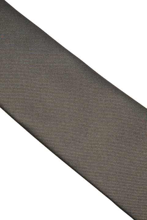 Dark Charcoal Solid Tie