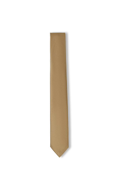 Gold Solid Tie