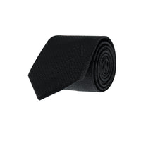 Black Patterned Tie