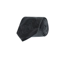 Black Patterned Tie