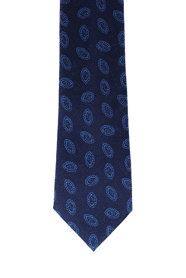 Mavi Desenli Kravat