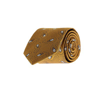 Açık Kahve Desenli Kravat