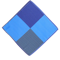 Blue Patterned Handkerchief