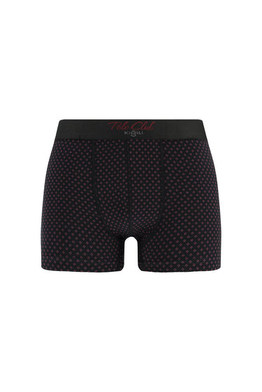 Siyah 5'li Pamuklu Boxer Seti