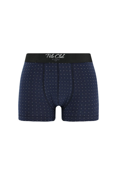 Lacivert 5'li Pamuklu Boxer Seti