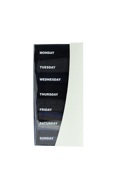 Çok Renkli 7'li Pamuklu Çorap Seti