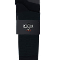 Orta Lacivert 2'li Desenli Pamuklu Çorap Seti