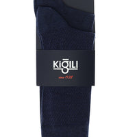 İndigo Melanj 2'li Desenli Pamuklu Çorap Seti