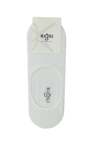 Beyaz 2'li Loafer Pamuklu Çorap Seti