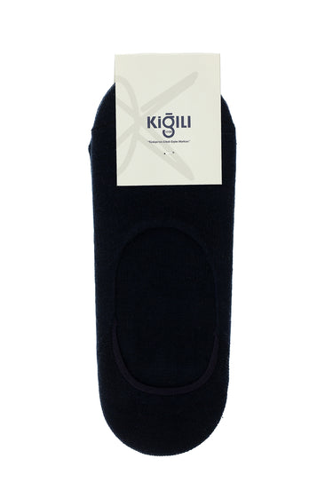 Lacivert 2'li Pamuklu Loafer Çorap Seti