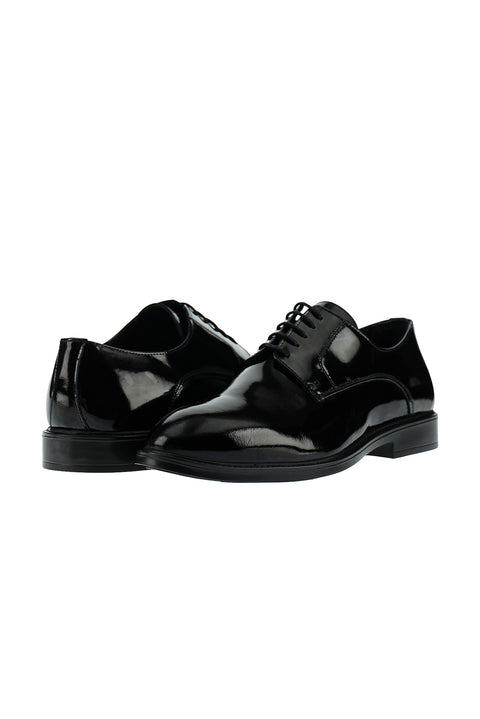 Black Classic Patent Leather Shoes